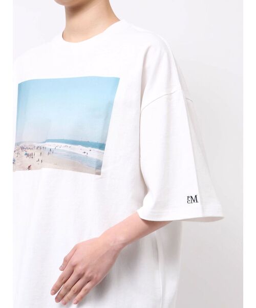 PARROTT CANVAS（パロットキャンバス）の「PARROTT CANVAS TRAVEL PH（Tシャツ/カットソー・レディース・オフホワイト/ライトグレー・FREE）」の8枚目の写真