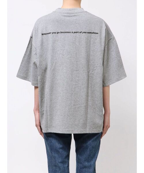 PARROTT CANVAS（パロットキャンバス）の「PARROTT CANVAS TRAVEL PH（Tシャツ/カットソー・レディース・オフホワイト/ライトグレー・FREE）」の11枚目の写真