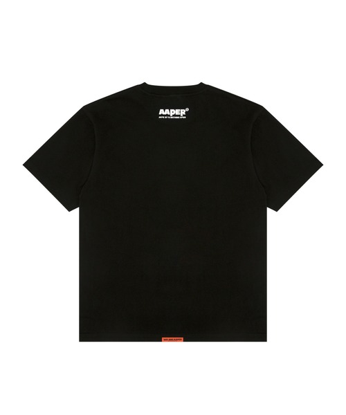 AAPE BY A BATHING APE(エーエイプバイアベイシングエイプ)の「AAPER "SKATING BRAVO" TEE(Tシャツ/カットソー・メンズ・ブラック・X-LARGE/LARGE/MEDIUM/SMALL/XX-LARGE)」の6枚目の写真