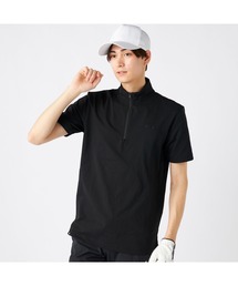 FILA GOLF フィラゴルフ ゴルフウェア ブランド ロゴ 吸汗速乾 UVカット ハーフジップ 半袖 シャツ