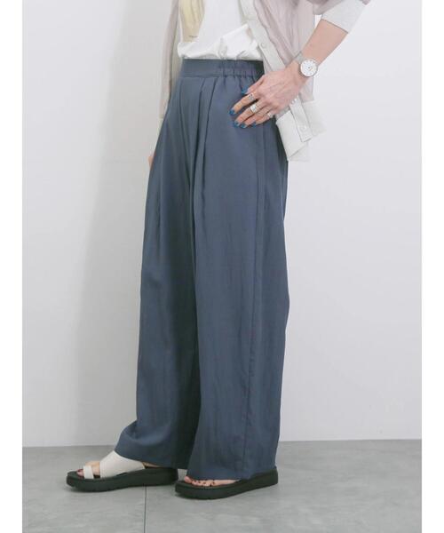 セール】【接触冷感】タックワイドパンツ（その他パンツ