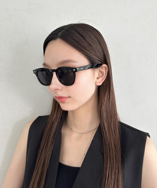 MYMOOD.(マイムード)の「オーセンティックサングラス ユニセックス ウェリントンサングラス(サングラス・レディース・その他4/その他7/その他6/その他8/その他1/その他2/その他3/その他5・FREE)」の15枚目の写真