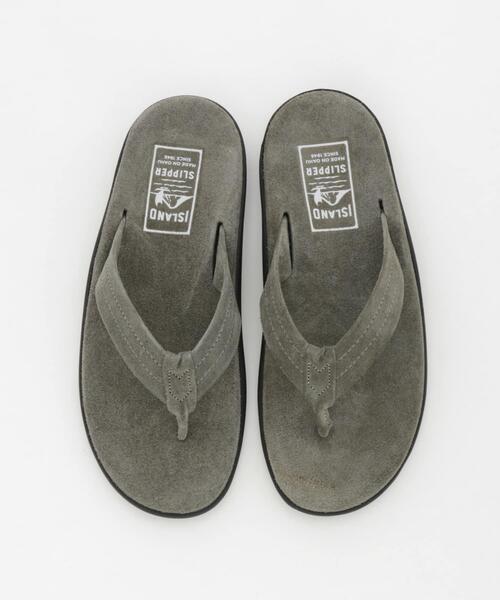 ISLAND SLIPPER(アイランドスリッパ)の「ISLAND SLIPPER PB203(SOLE BLK)(サンダル・メンズ・チャコールグレー・8/9/10)」の3枚目の写真