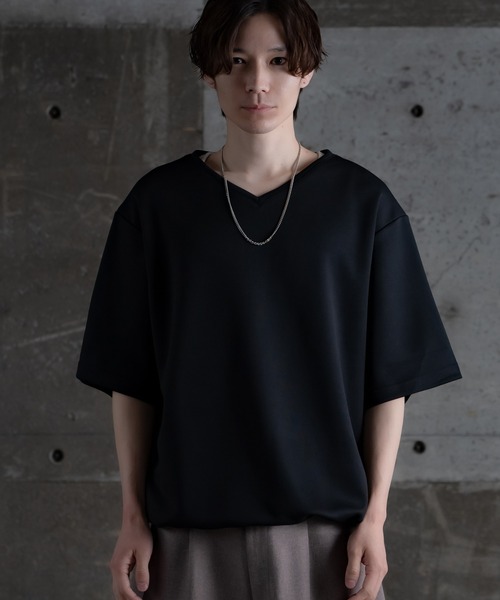 improves（インプローブス）の「ドローコード Vネック 半袖Tシャツ（Tシャツ/カットソー・メンズ・ホワイト/チャコール/ブラック/ブルー・SMALL/MEDIUM/LARGE）」の11枚目の写真