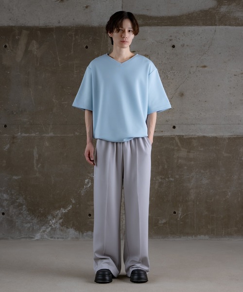 improves（インプローブス）の「ドローコード Vネック 半袖Tシャツ（Tシャツ/カットソー・メンズ・ホワイト/チャコール/ブラック/ブルー・SMALL/MEDIUM/LARGE）」の22枚目の写真