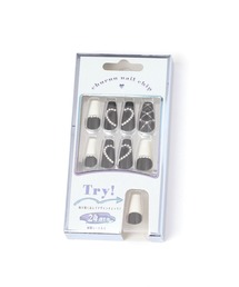 repipi armario（レピピ アルマリオ）の「ネイルチップロングスクエア（ネイルシール/ネイルチップ）」