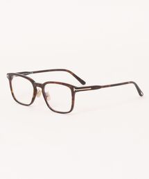 【TOM FORD/トムフォード】スクエア メガネ TF5928-D-B 052 53 PCメガネ ブルーライトカット