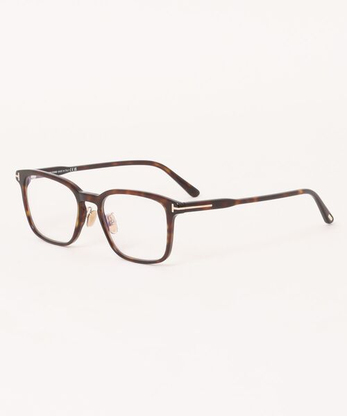 TOM FORD(トム フォード)の「【TOM FORD/トムフォード】スクエア メガネ TF5928-D-B 052 53 PCメガネ ブルーライトカット(メガネ・メンズ・ブラウン・FREE)」の1枚目の写真