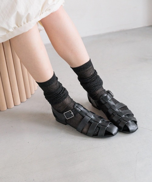 LOWRYS FARM（ローリーズファーム）の「グルカ　 496860（サンダル・レディース・ブラック/ブラウン/ダークブラウン・MEDIUM/LARGE）」の2枚目の写真