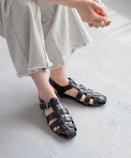 LOWRYS FARM（ローリーズファーム）の「グルカ　 496860（サンダル・レディース・ブラック/ブラウン/ダークブラウン・MEDIUM/LARGE）」の6枚目の写真