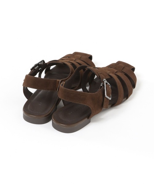 LOWRYS FARM（ローリーズファーム）の「グルカ　 496860（サンダル・レディース・ブラック/ブラウン/ダークブラウン・MEDIUM/LARGE）」の14枚目の写真