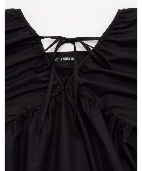Little sunny bite（リトルサニーバイト）の「bear lace dress（ワンピース・レディース・ブラック/ホワイト/ピンク・SMALL/MEDIUM）」の4枚目の写真