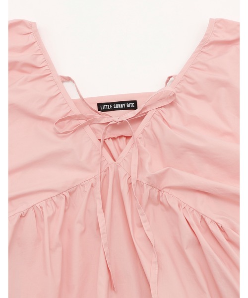 Little sunny bite（リトルサニーバイト）の「bear lace dress（ワンピース・レディース・ブラック/ホワイト/ピンク・SMALL/MEDIUM）」の12枚目の写真