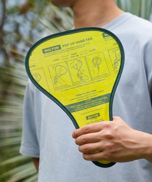 DULTON(_g)POP-UP HAND FAN/܂肽 (q/)