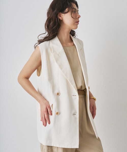 Whim Gazette（ウィムガゼット）の「ダックダブルジレ（ベスト）」 - WEAR