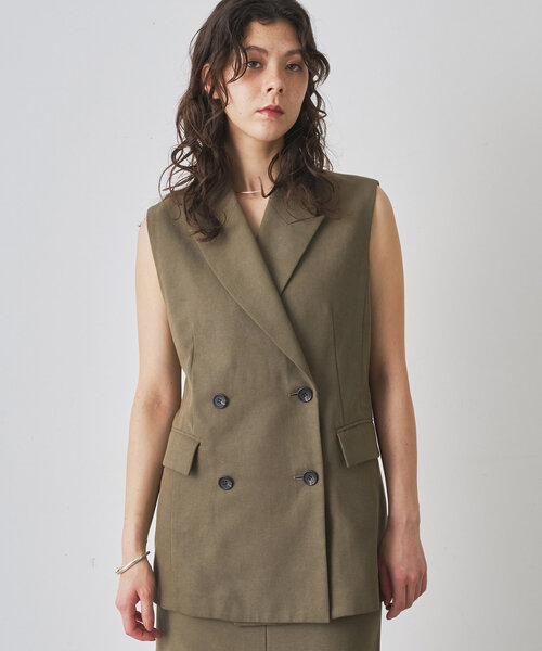 Whim Gazette（ウィムガゼット）の「ダックダブルジレ（ベスト）」 - WEAR