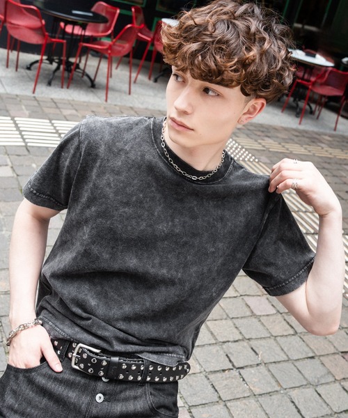 SOLID CROPPED TSHIRT／無地クロップドTシャツ（Tシャツ