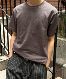 kutir（クティール）の「SOLID CROPPED TSHIRT／無地クロップドTシャツ（Tシャツ/カットソー）」
