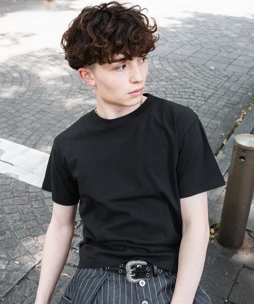 mukta perfect tシャツ　グレー　小 oversized crew neck sweat shirt.(days of our youth color