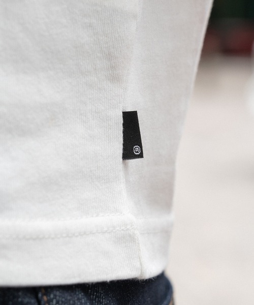 kutir（クティール）の「SOLID CROPPED TSHIRT／無地クロップドTシャツ（Tシャツ/カットソー・メンズ・ネイビー/ブラック系/杢グレー/ブラック/オフホワイト/ボルドー/ブラウン/カーキ・MEDIUM/LARGE/X-LARGE/SMALL）」の19枚目の写真