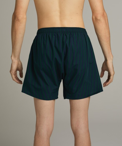 POLO RALPH LAUREN（ポロ ラルフ ローレン）の「【POLO RALPH LAUREN】タイストライプ 綿 トランクス（トランクス・メンズ・グリーン・X-LARGE）」の4枚目の写真