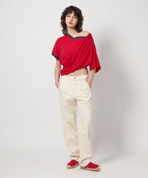 6  ROKU UNITED ARROWS × bye A. / ロク × bye A. Fruit of the Loom Edition NOT APPLE TEE 半袖Tシャツ UNITED ARROWS - 【6(ROKU)UNITEDARROWS×byeA.】Fruit of the