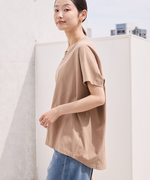 セール】フレンチスリーブ後切替プルオーバー（Tシャツ