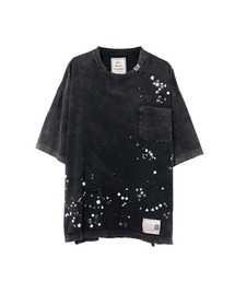 Maison MIHARA YASUHIRO | Embellished Bleached T-shirt(Tシャツ/カットソー)