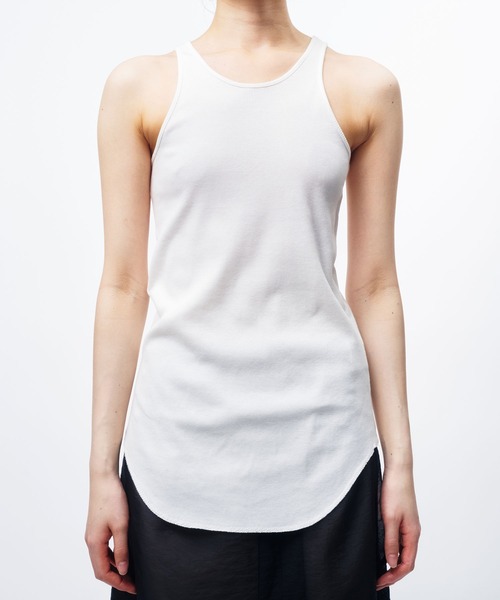 タンクトップ ノースリーブ SHEER RIB CAMISOLE ＆ RIB TANKTOPS SET / シアーリブキャミソール＆リブタンクトップセ SHEER RIB CAMISOLE & RIB TANKTOPS SET / シアーリブ