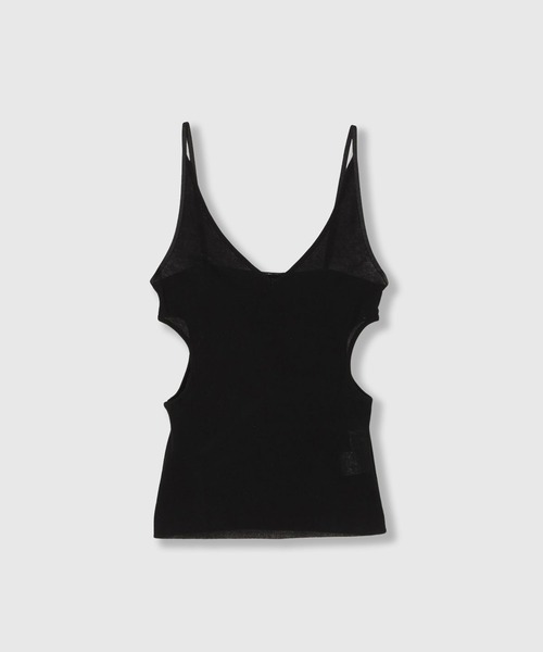 THINGS THAT MATTER（シングス ザット マター）の「SHEER RIB CAMISOLE & RIB TANKTOPS SET / シアーリブキャミソール&リブタンクトップセット（タンクトップ・レディース・ホワイト/ブラック/ベージュ・FREE）」の16枚目の写真