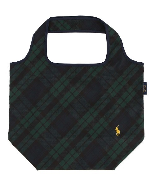 POLO RALPH LAUREN(ポロ ラルフ ローレン)の「折りたたみバッグ(エコバッグ/サブバッグ・レディース・ネイビー/レッド/ダークグリーン・FREE)」の2枚目の写真