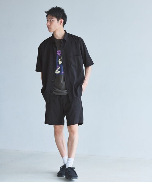 green label relaxing(グリーンレーベルリラクシング)の「DotAir ボックス レギュラーカラー シャツ(シャツ/ブラウス・メンズ・ライトグレー/ダークブラウン/ブラック・M/L/XL/S)」の12枚目の写真