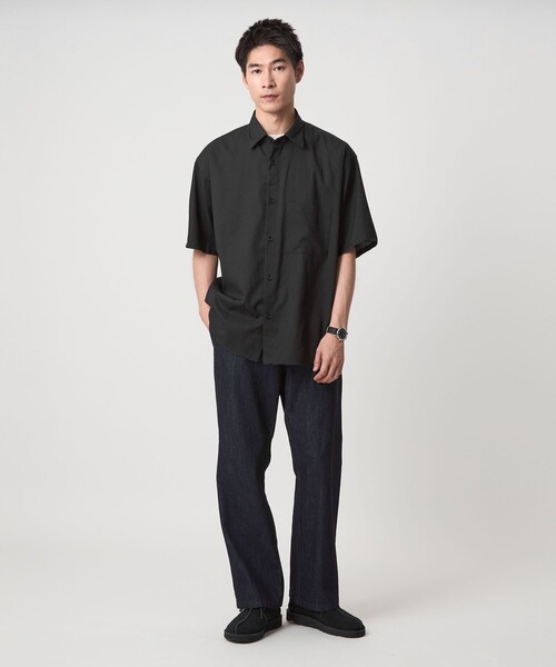 green label relaxing(グリーンレーベルリラクシング)の「DotAir ボックス レギュラーカラー シャツ(シャツ/ブラウス・メンズ・ライトグレー/ダークブラウン/ブラック・M/L/XL/S)」の17枚目の写真