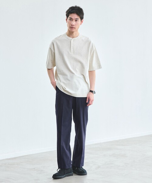 新品未使用 FEAROFGODZEGNA ヘンリーTシャツ フライス ヘンリーネックTシャツ FN-TLH-001 | THE FLAT HEAD