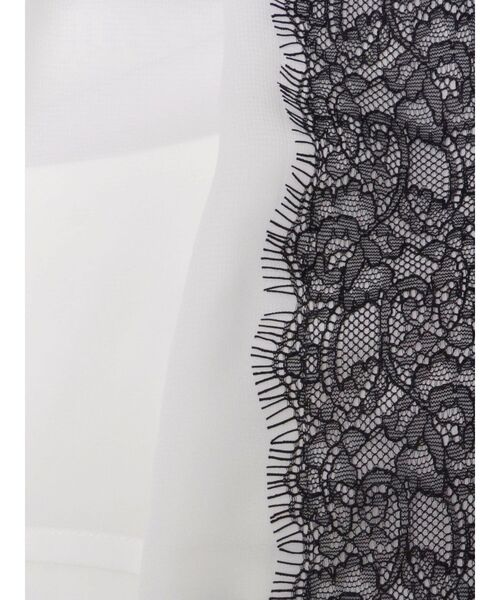 RESEXXY（リゼクシー）の「レースポイントコンビワンピース（ワンピース・レディース・チャコールグレー/ブラック/ホワイト・FREE）」の7枚目の写真