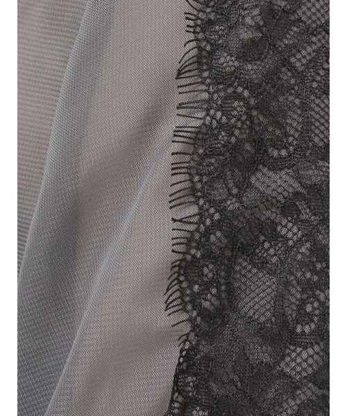 RESEXXY（リゼクシー）の「レースポイントコンビワンピース（ワンピース・レディース・チャコールグレー/ブラック/ホワイト・FREE）」の9枚目の写真
