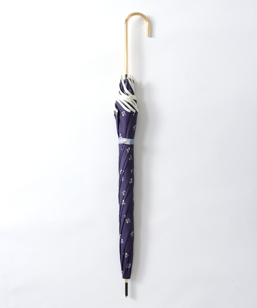 Three Four Time(スリーフォータイム)の「【Wpc.】WAVE CUT TINY FLOWER JUMP(長傘・レディース・ネイビー・FREE)」の4枚目の写真