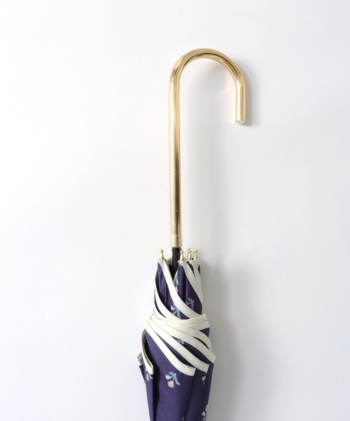 Three Four Time(スリーフォータイム)の「【Wpc.】WAVE CUT TINY FLOWER JUMP(長傘・レディース・ネイビー・FREE)」の5枚目の写真