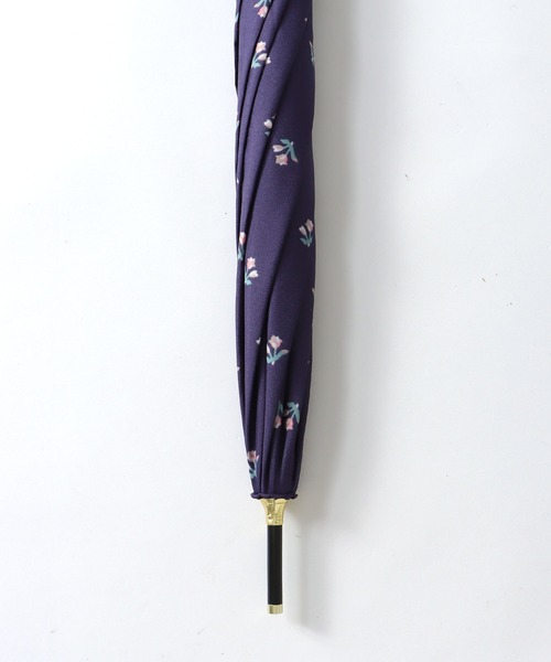Three Four Time(スリーフォータイム)の「【Wpc.】WAVE CUT TINY FLOWER JUMP(長傘・レディース・ネイビー・FREE)」の6枚目の写真