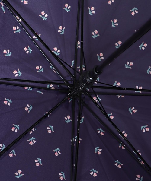 Three Four Time(スリーフォータイム)の「【Wpc.】WAVE CUT TINY FLOWER JUMP(長傘・レディース・ネイビー・FREE)」の10枚目の写真