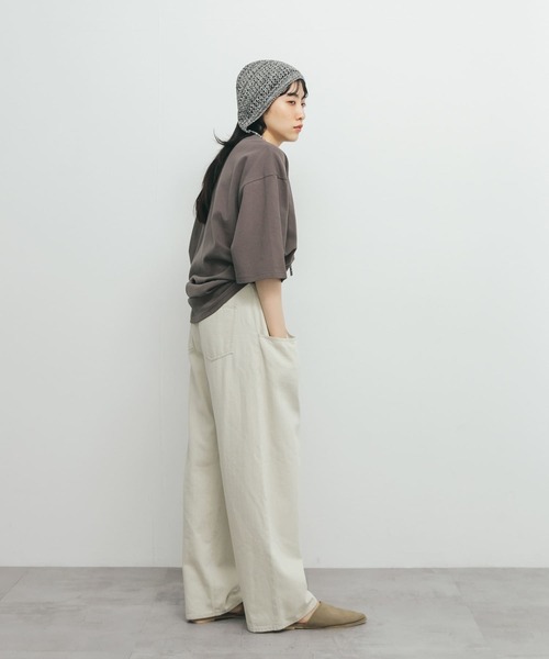 KBF（ケイビーエフ）の「ヴィンテージライクプリントTEE（Tシャツ/カットソー・レディース・オフホワイト/チャコールグレー・ONE）」の14枚目の写真