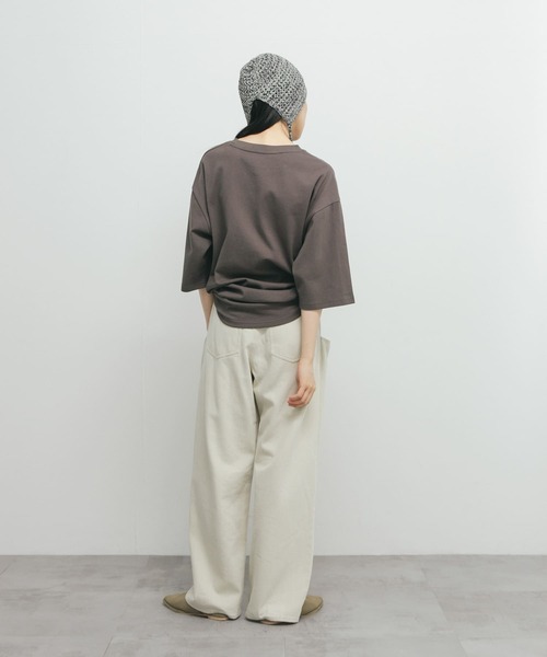 KBF（ケイビーエフ）の「ヴィンテージライクプリントTEE（Tシャツ/カットソー・レディース・オフホワイト/チャコールグレー・ONE）」の15枚目の写真