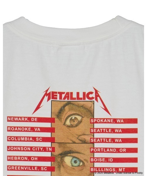 MEDI METALLICA WHT NS TEE（タンクトップ）｜Ameri（アメリ）の