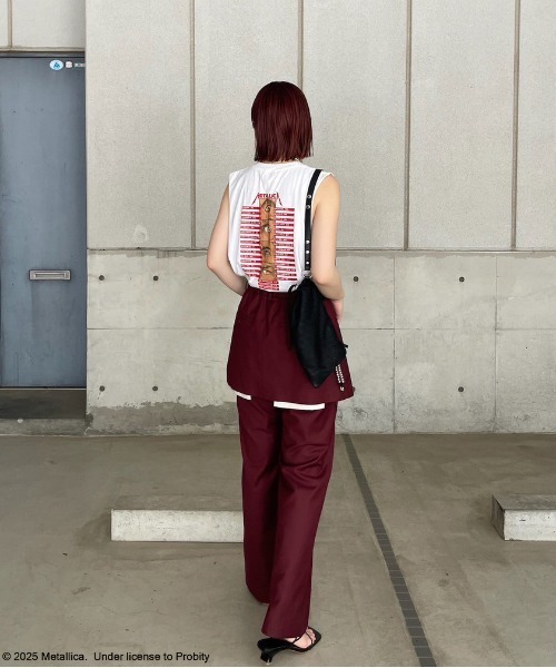 MEDI METALLICA WHT NS TEE（タンクトップ）｜Ameri（アメリ）の