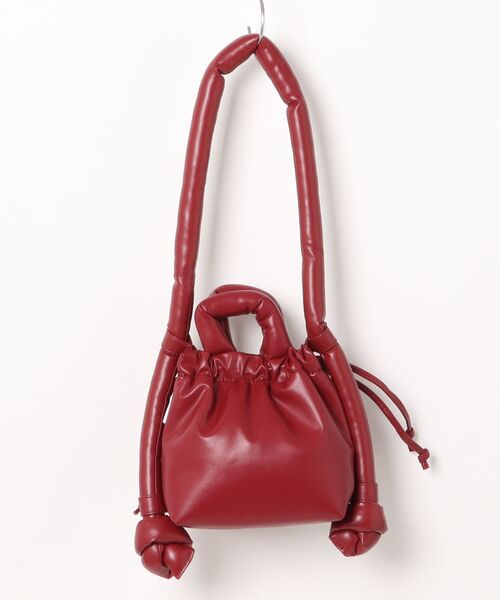OLEND(オレンド)の「OLEND VEGAN LEATHER MICRO ONA(ハンドバッグ・レディース・ブラック/イエロー系その他/ローズ・FREE)」の4枚目の写真