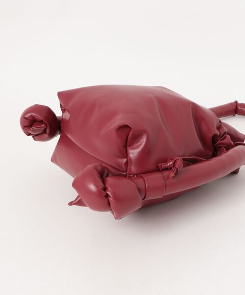 OLEND(オレンド)の「OLEND VEGAN LEATHER MICRO ONA(ハンドバッグ・レディース・ブラック/イエロー系その他/ローズ・FREE)」の5枚目の写真