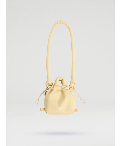 OLEND(オレンド)の「OLEND VEGAN LEATHER MICRO ONA(ハンドバッグ・レディース・ブラック/イエロー系その他/ローズ・FREE)」の9枚目の写真