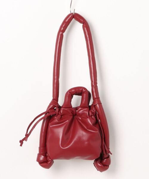 OLEND(オレンド)の「OLEND VEGAN LEATHER MICRO ONA(ハンドバッグ・レディース・ブラック/イエロー系その他/ローズ・FREE)」の14枚目の写真