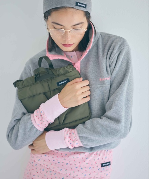 SEA(シー)の「Seavalley ナイロン2wayミニバッグ(ショルダーバッグ・レディース・ブラック/カーキ・ONE SIZE)」の8枚目の写真