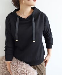 le.coeur blanc（ルクールブラン）の「《WEB限定アイテム》パーカーライクデザイントップス（パーカー）」